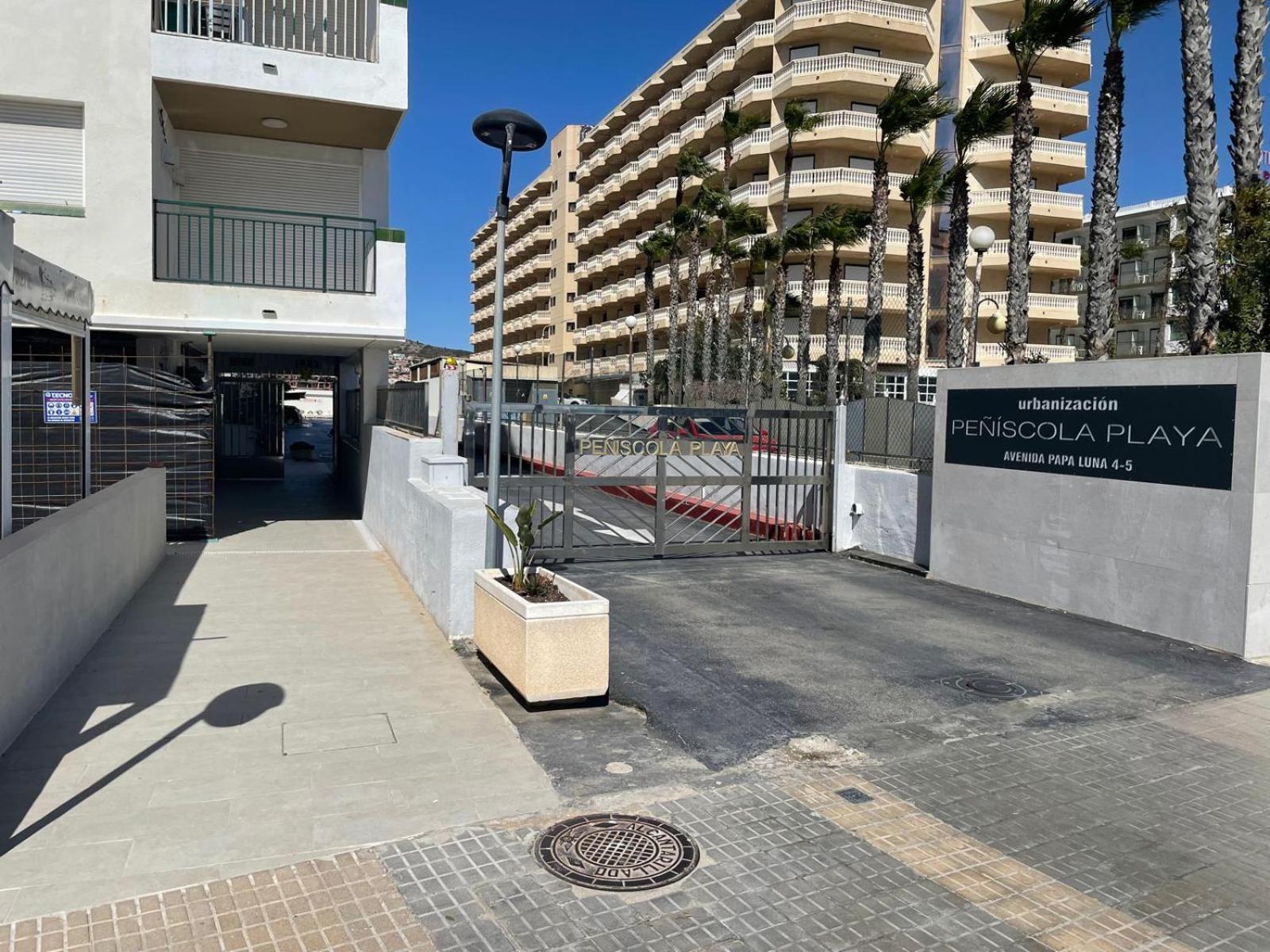 Apartamento Loft Primera Linea De Playa, Vistas Altas Mar Y Castillo Пеньискола Экстерьер фото